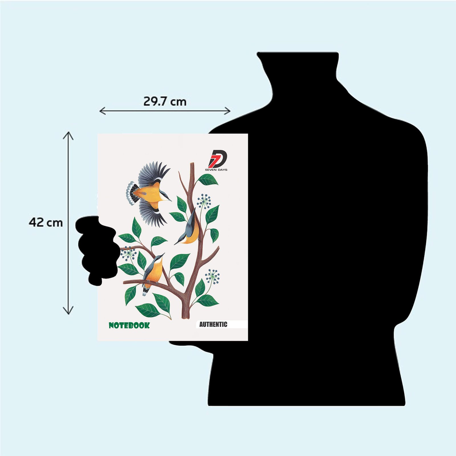 Holding Authentic Notebook 05